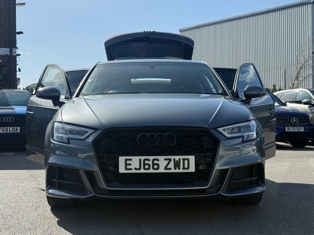 Audi A3 1.6 Tdi Se Technik Sportback Euro 6 S S Black #14