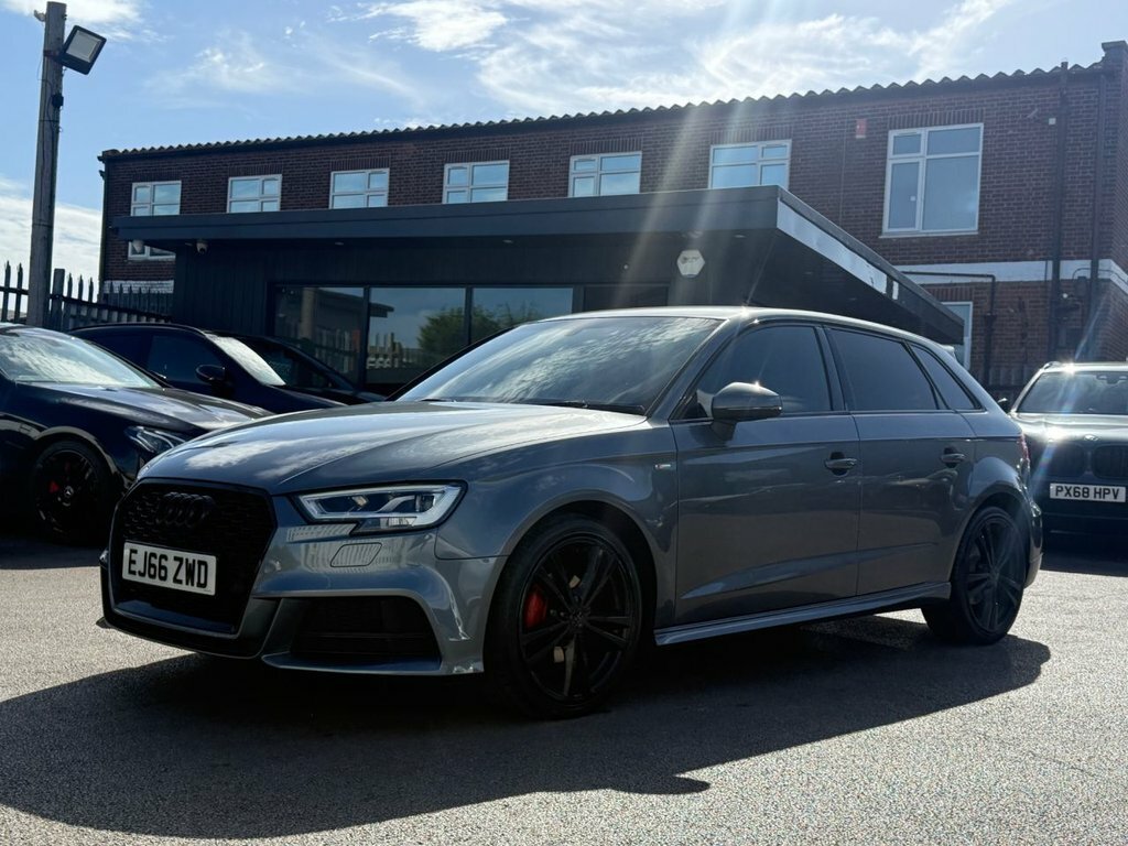Audi A3 1.6 Tdi Se Technik Sportback Euro 6 S S Black #8