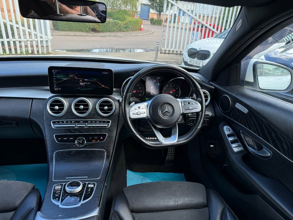 Mercedes-Benz C Class C220d Se Executive Edition 9G-tronic Blue #68