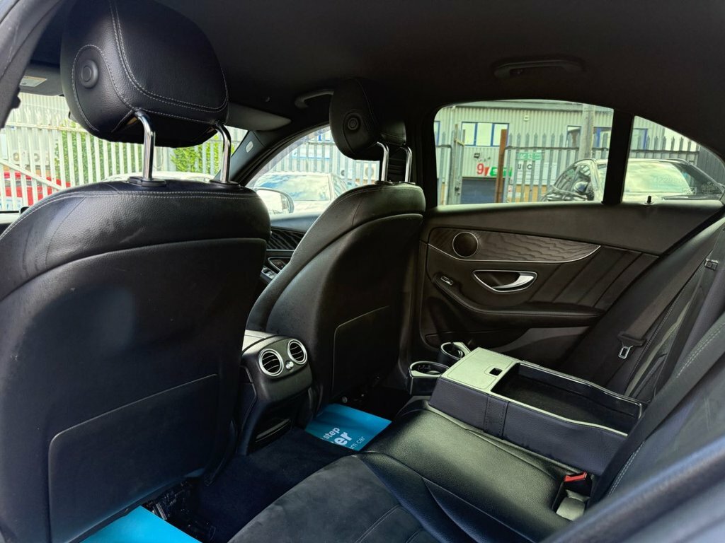 Mercedes-Benz C Class C220d Se Executive Edition 9G-tronic Blue #73