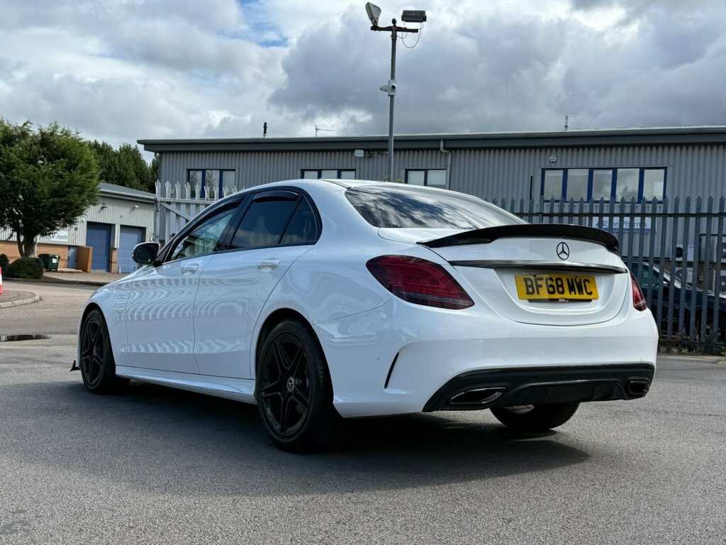 Mercedes-Benz C Class 1.5L Amg Line White #3