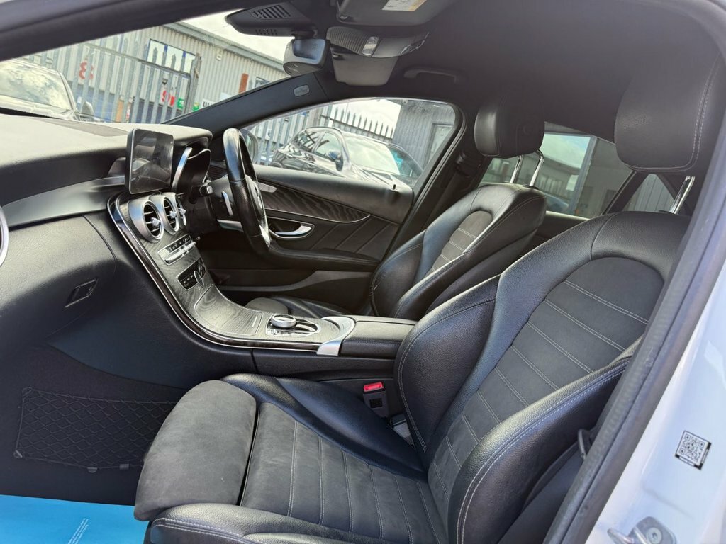 Mercedes-Benz C Class C220d Se Executive Edition 9G-tronic Blue #77