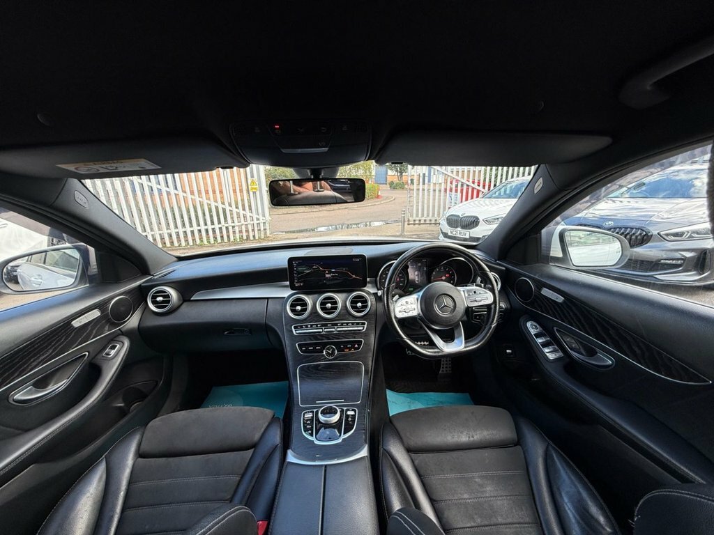Mercedes-Benz C Class 1.5L Amg Line White #2