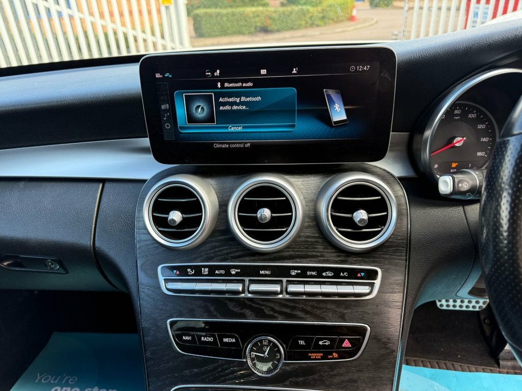 Mercedes-Benz C Class C220d Se Executive Edition 9G-tronic Blue #50