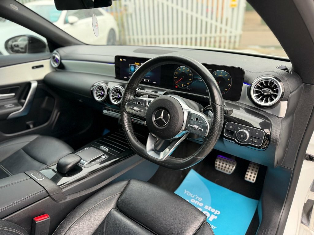 Mercedes-Benz CLA Class 1.3L Amg Line White #4