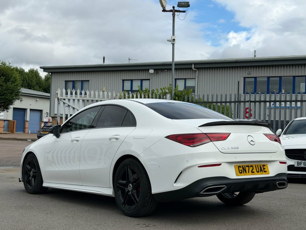 Mercedes-Benz CLA Class 1.3L Amg Line White #3