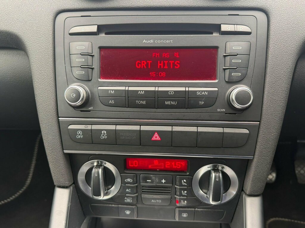 Audi A3 1.6 Tdi Sport Sportback Euro 5 Ss Black #16