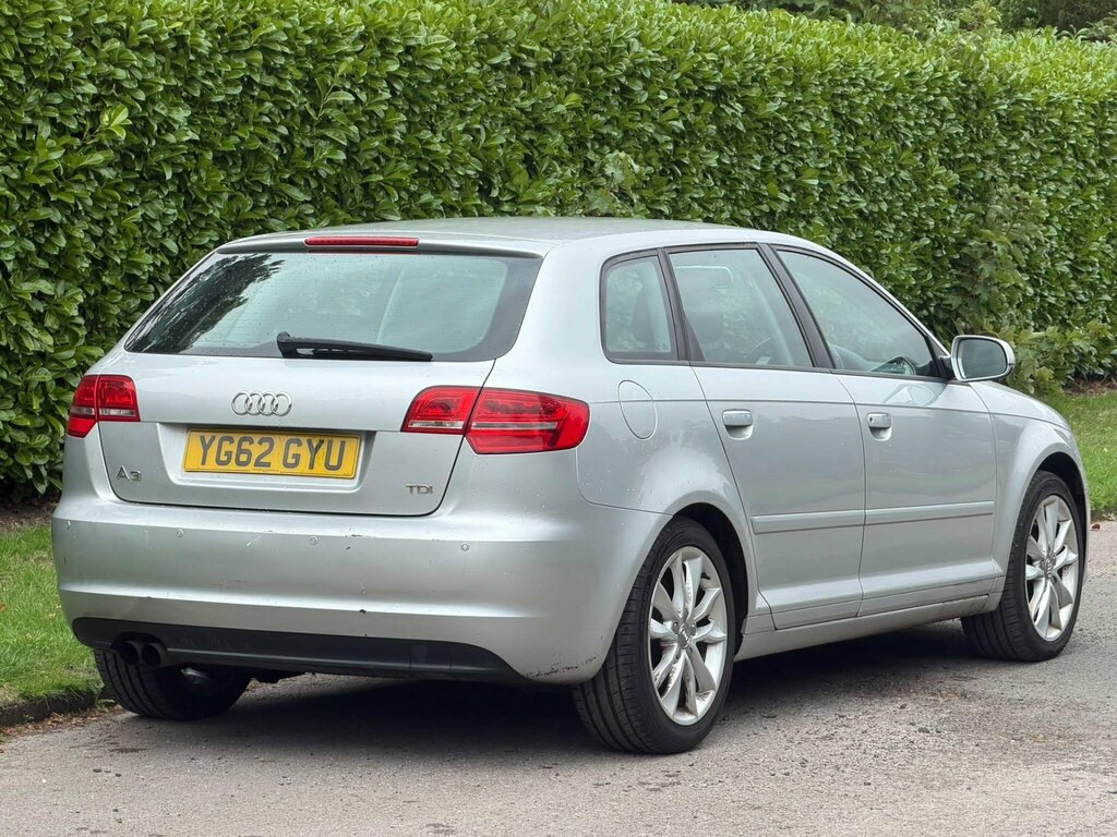 Audi A3 2.0 Tdi Sport Sportback Euro 5 Ss Silver #6