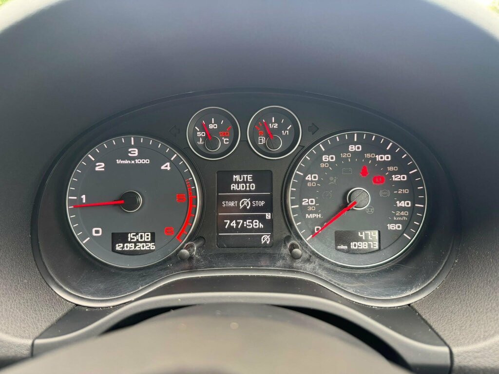 Audi A3 1.6 Tdi Sport Sportback Euro 5 Ss Black #13