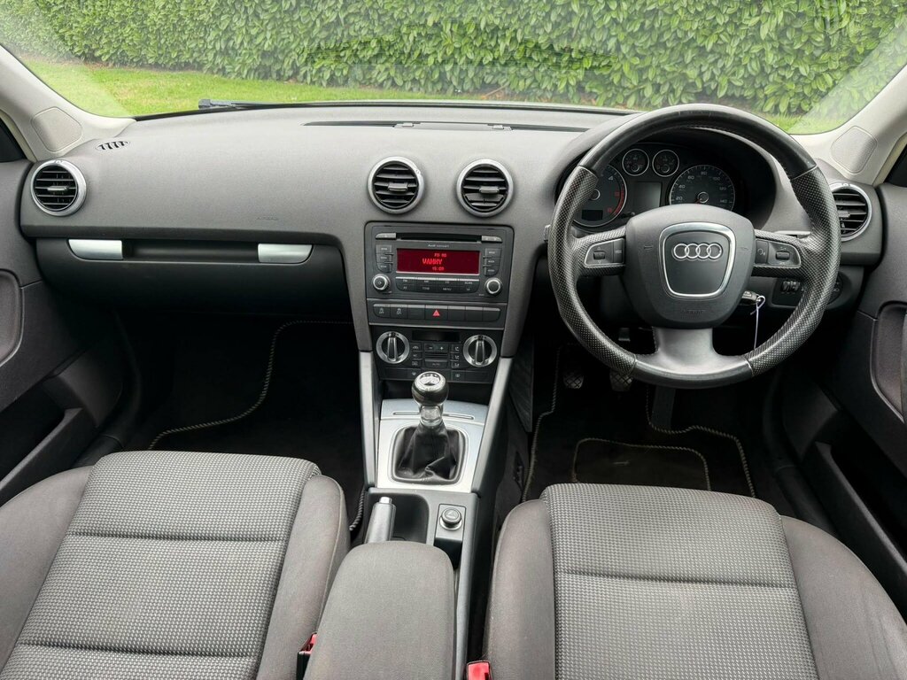 Audi A3 1.6 Tdi Sport Sportback Euro 5 Ss Black #10