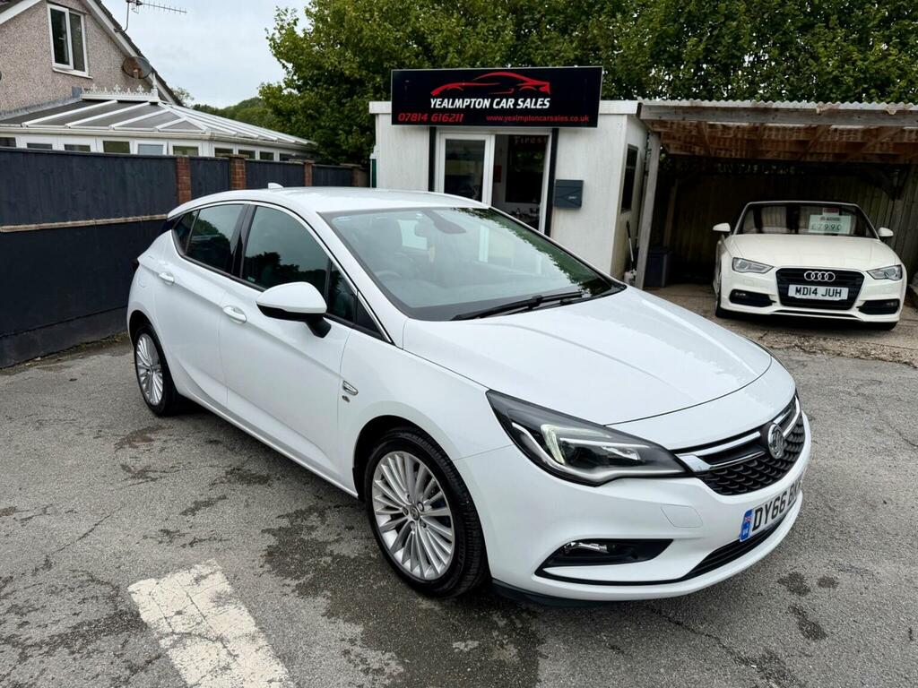 Vauxhall Astra 1.4I Turbo Elite Nav Euro 6 2016 White