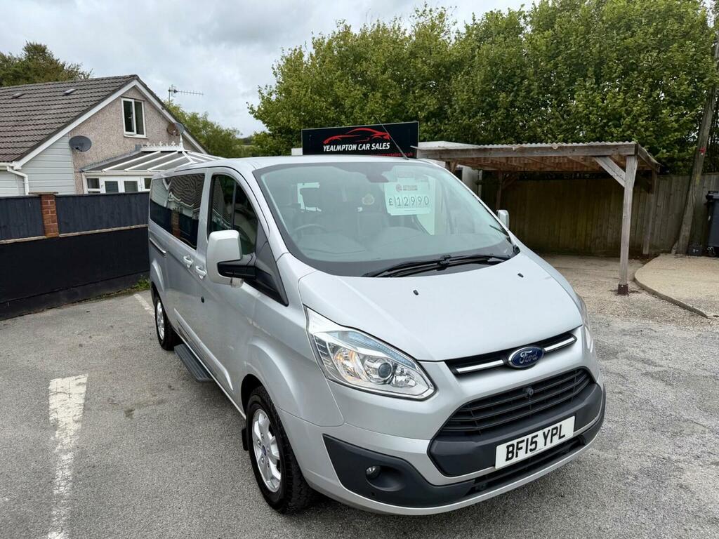 Ford Tourneo Custom 2.2 300 Tdci Limited L2 Euro 5 Ss 2015 Silver #2