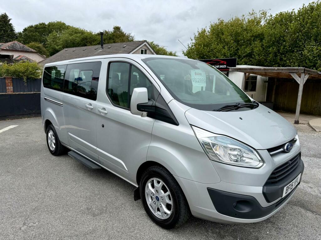 Ford Tourneo Custom 2.2 300 Tdci Limited L2 Euro 5 Ss 2015 Silver