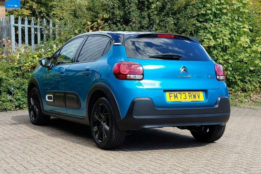 Citroen C3 1.2 Puretech Shine Plus Hatchback Manua FM73RWV Blue #5