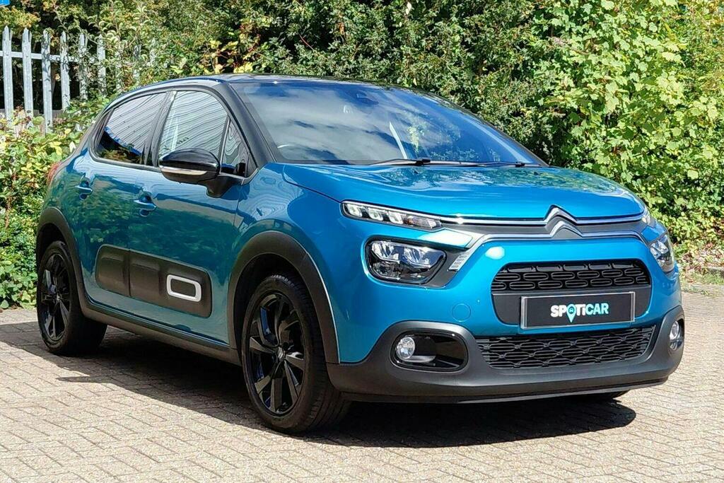 Citroen C3 1.2 Puretech Shine Plus Hatchback Manua Blue