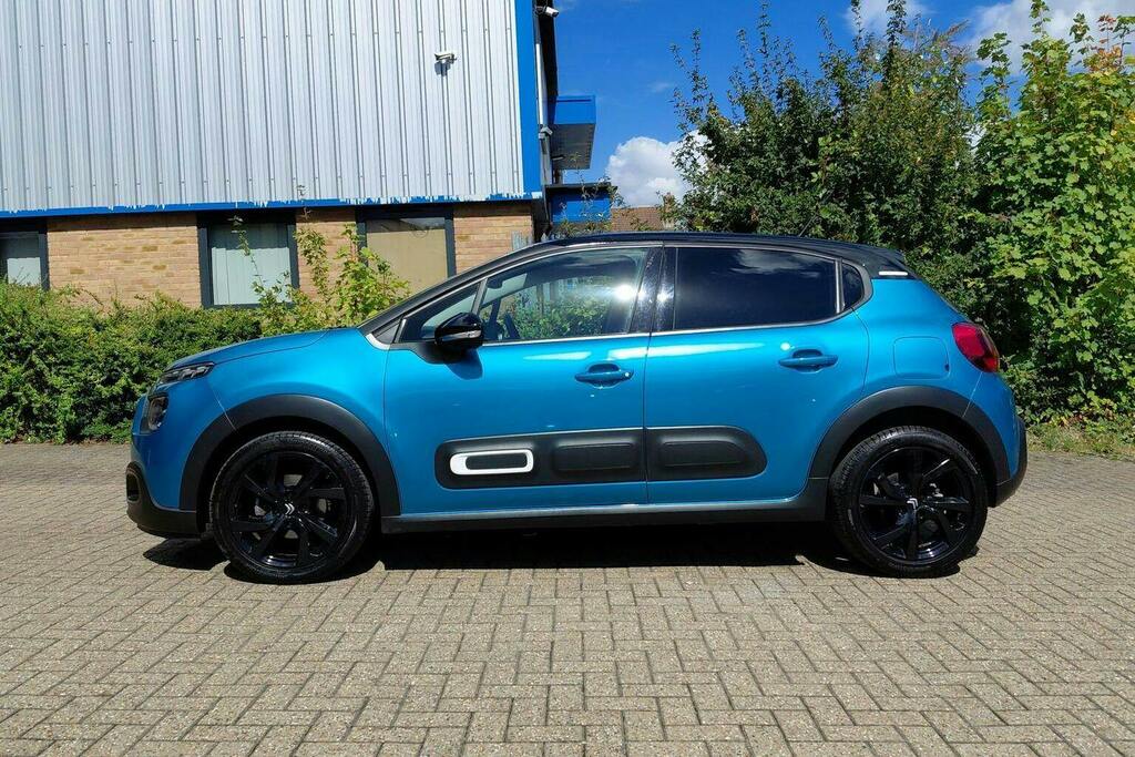 Citroen C3 1.2 Puretech Shine Plus Hatchback Manua FM73RWV Blue #6