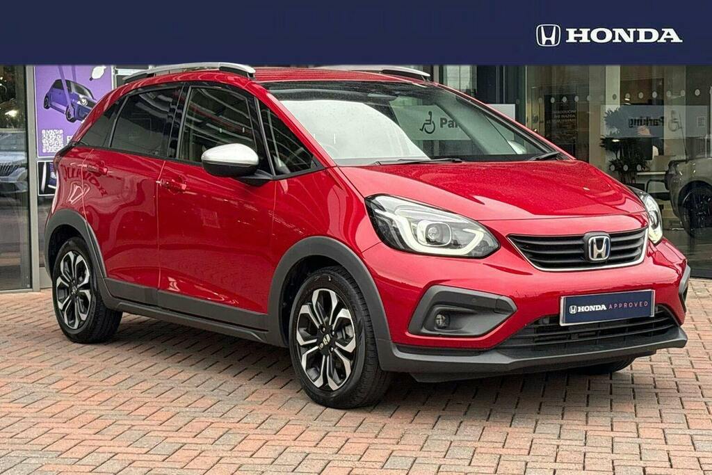 Honda Jazz 1.5 H I Mmd Crosstar Ex Hatchback Hybri Red
