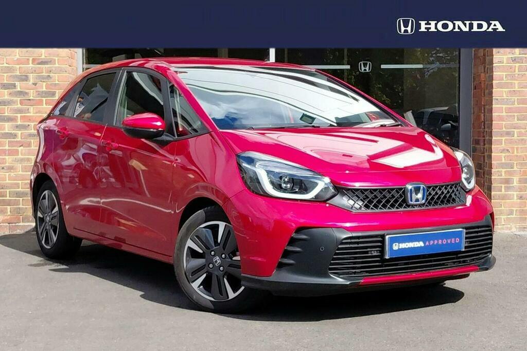 Honda Jazz 1.5 H I Mmd Advance Hatchback Hybrid Ec Red