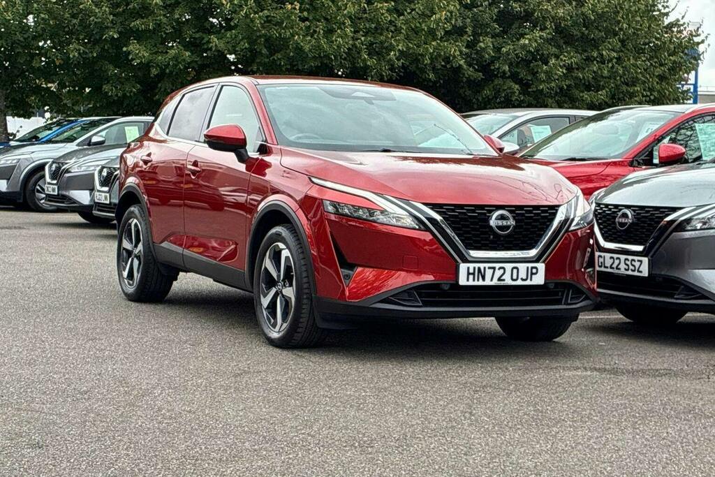 Nissan Qashqai 1.3 Dig T Mhev N Connecta Suv Hybrid Ma Red