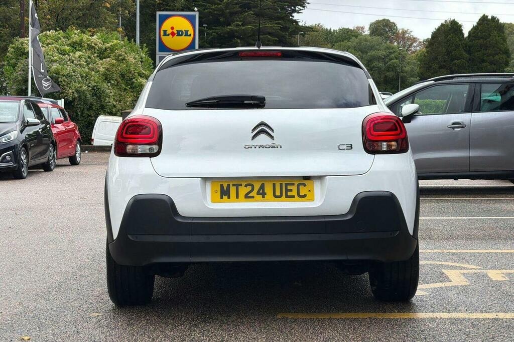 Citroen C3 1.2 Puretech Plus Hatchback MT24UEC White #4