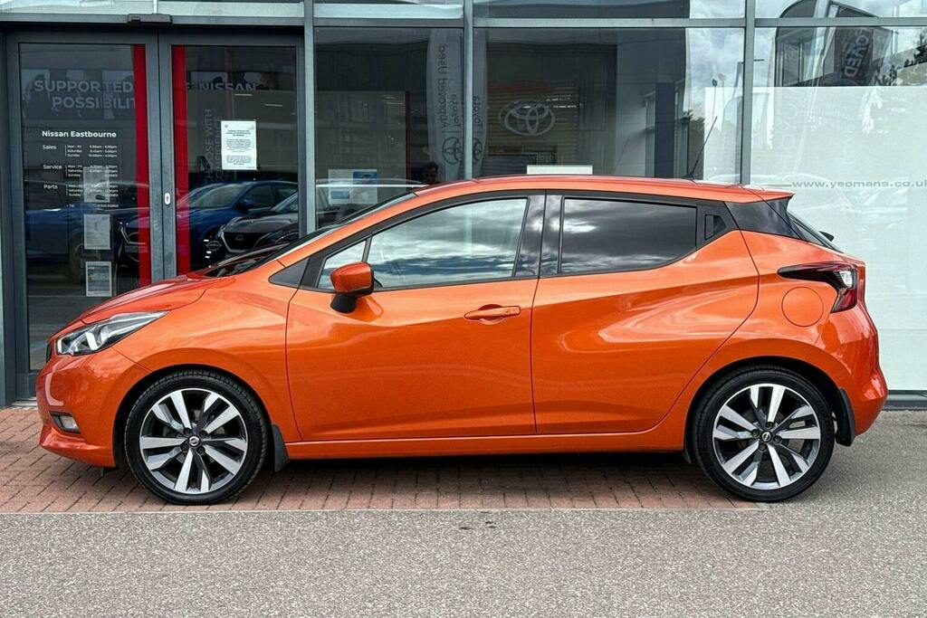 Nissan Micra 1.5 Dci Tekna Hatchback Orange #6