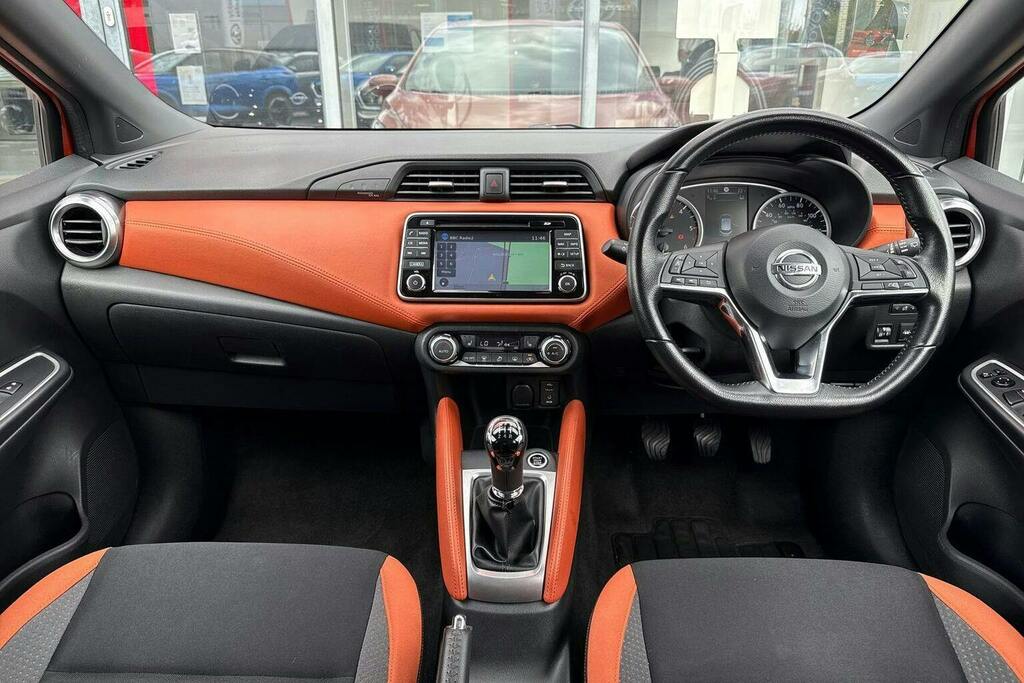 Nissan Micra Hatchback Orange #11