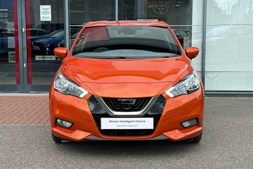 Nissan Micra Hatchback Orange #8