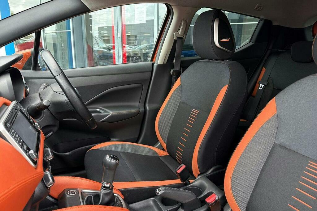 Nissan Micra Hatchback Orange #16