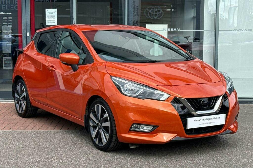 Nissan Micra 1.5 Dci Tekna Hatchback Orange
