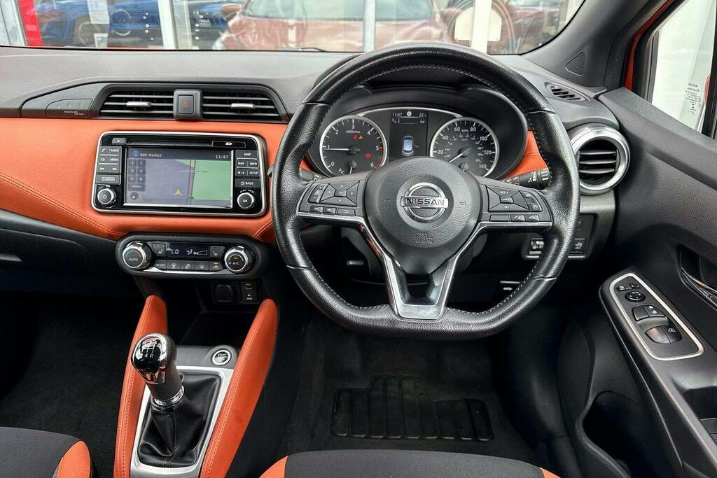 Nissan Micra Hatchback Orange #12