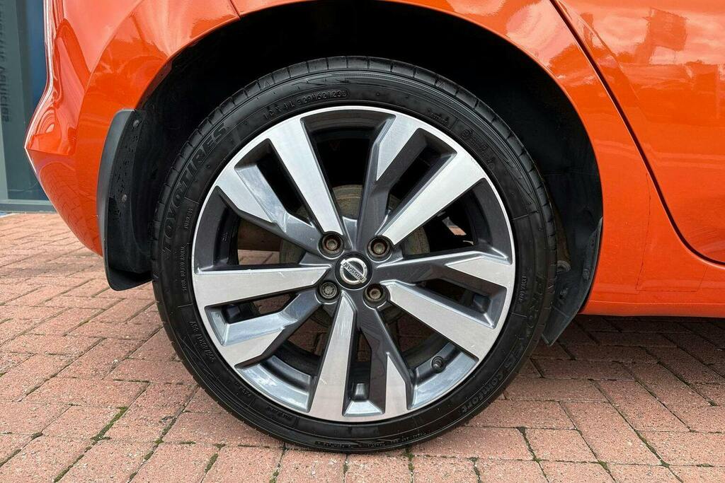 Nissan Micra Hatchback Orange #9
