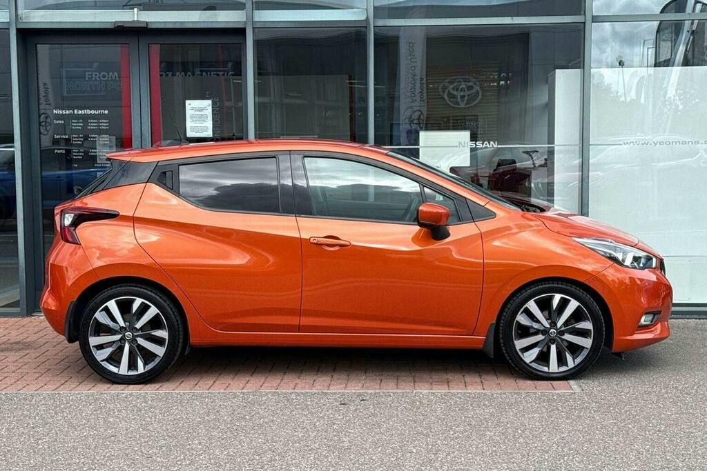 Nissan Micra 1.5 Dci Tekna Hatchback Orange #2