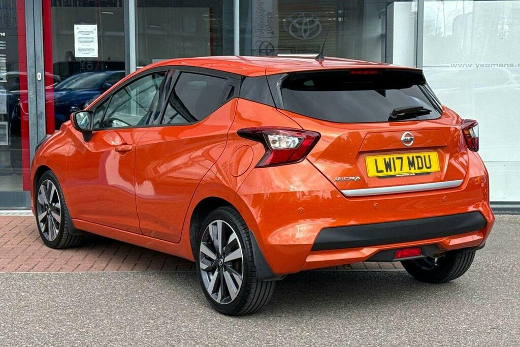 Nissan Micra 1.5 Dci Tekna Hatchback Orange #5