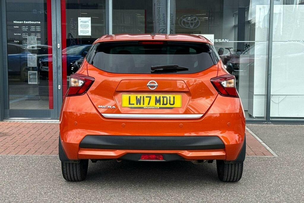 Nissan Micra 1.5 Dci Tekna Hatchback Orange #4