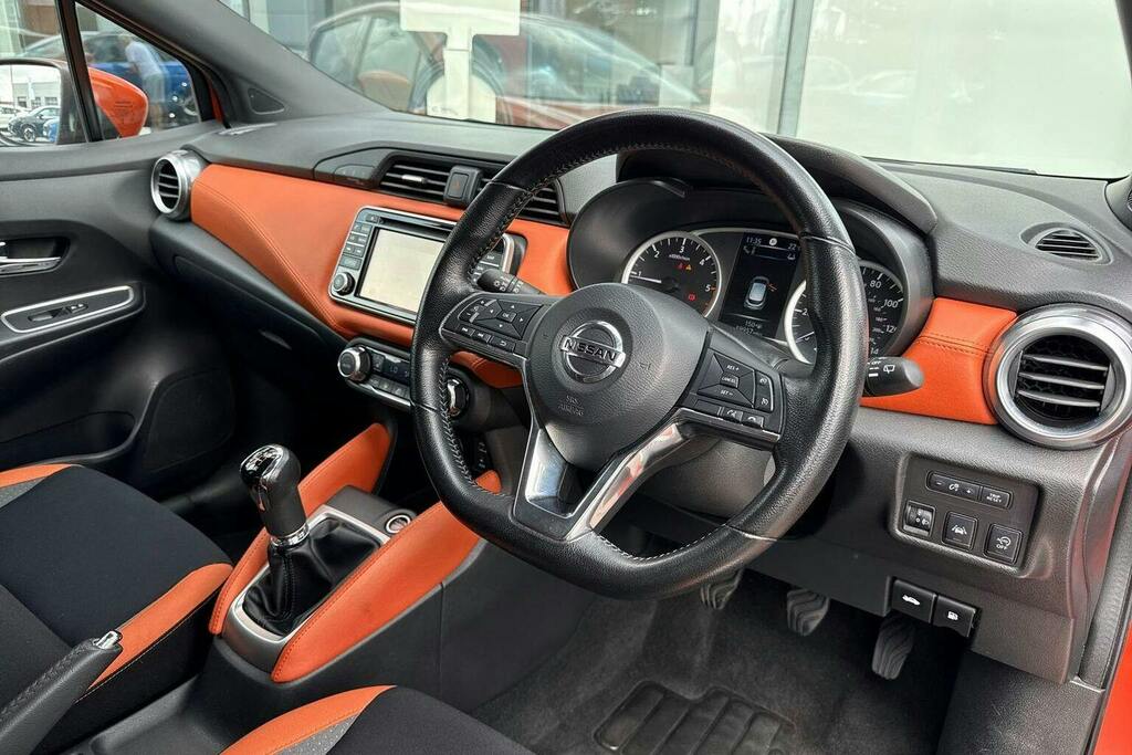 Nissan Micra Hatchback Orange #10