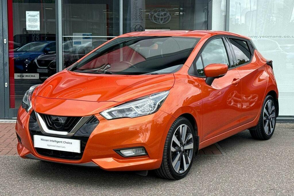 Nissan Micra Hatchback Orange #7