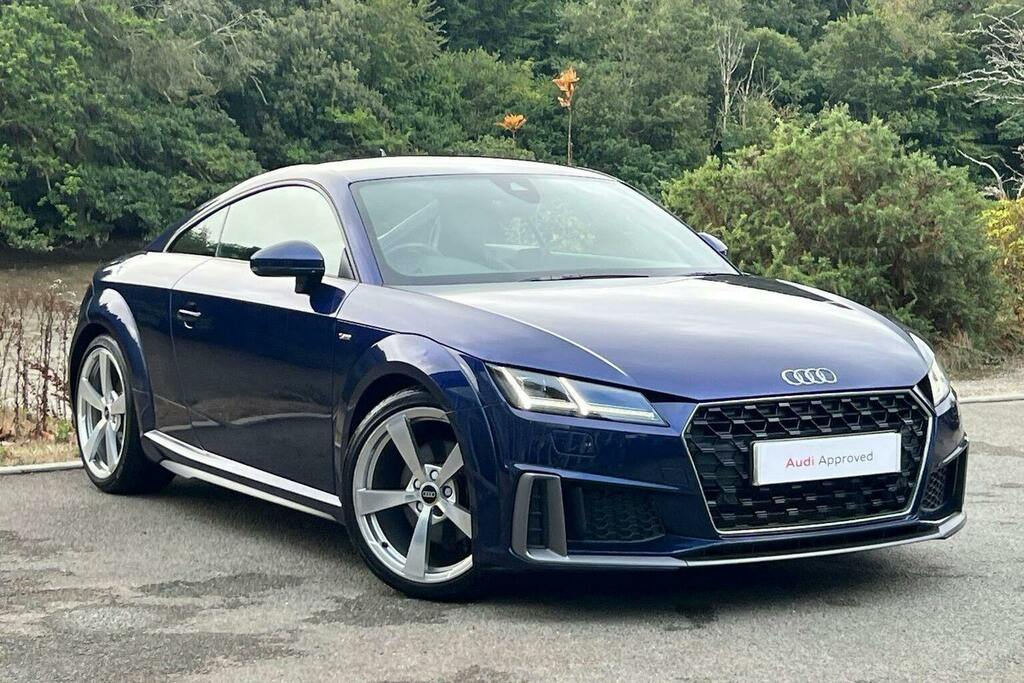 Audi TT 2.0 Tfsi 40 S Line Coupe S Tronic Blue