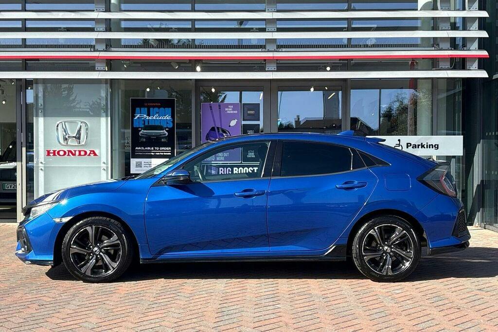 Honda Civic 1.5 Vtec Turbo Sport Plus Hatchback Man Blue #6