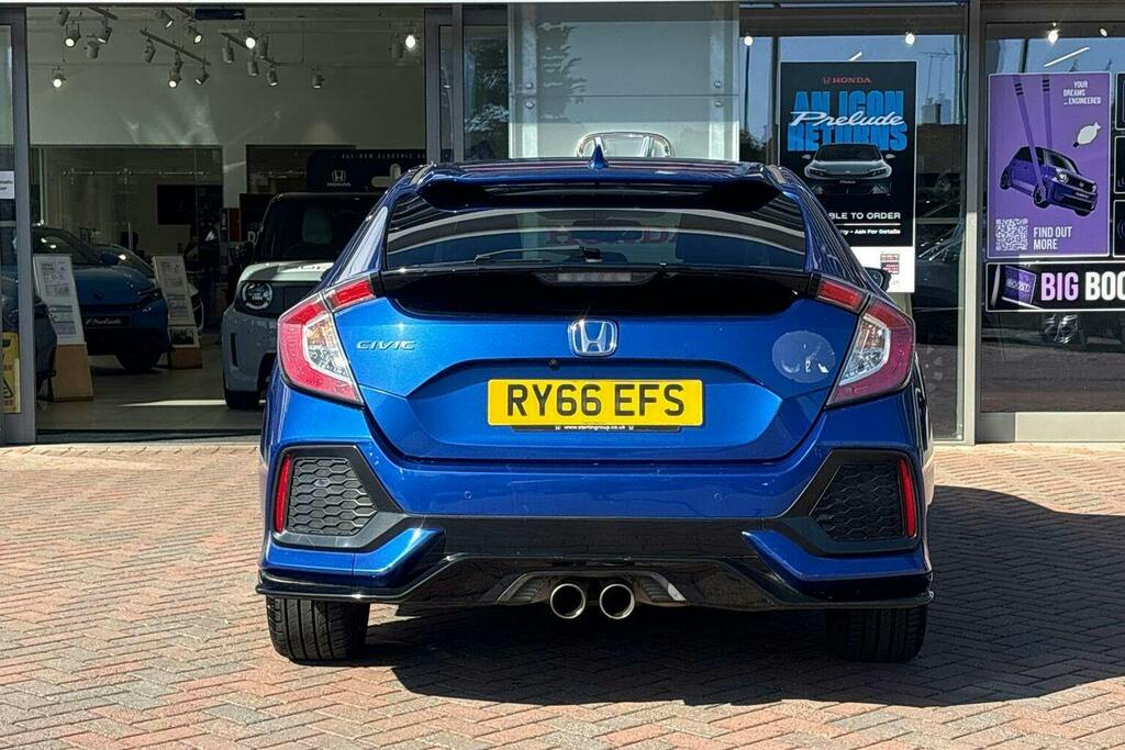 Honda Civic 1.5 Vtec Turbo Sport Plus Hatchback Man Blue #4