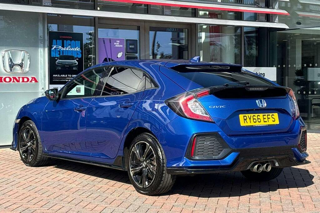 Honda Civic 1.5 Vtec Turbo Sport Plus Hatchback Man Blue #5