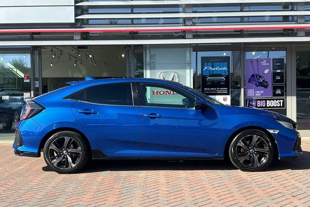 Honda Civic 1.5 Vtec Turbo Sport Plus Hatchback Man Blue #2