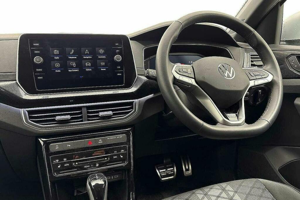 Volkswagen T-Cross 1.0 Tsi R-line Suv Dsg Silver #2