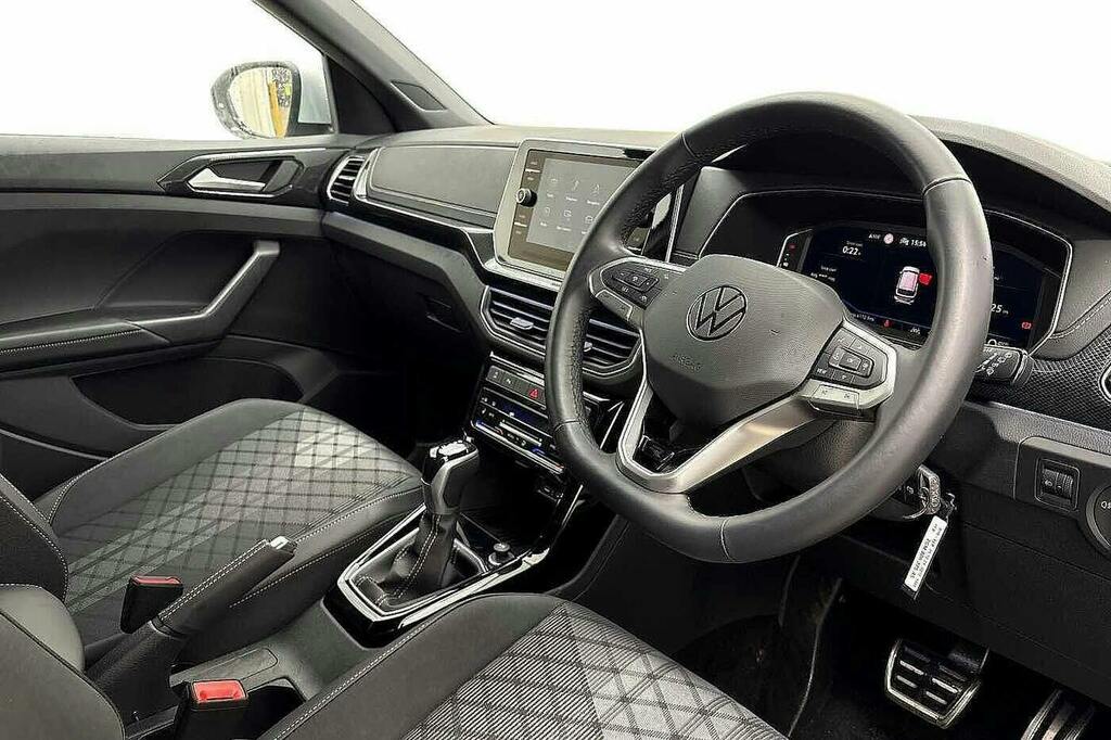 Volkswagen T-Cross 1.0 Tsi R-line Suv Dsg Silver #6