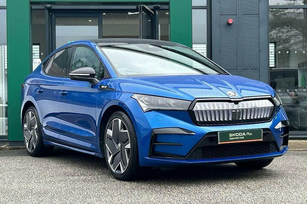 Skoda ENYAQ 82Kwh Vrs Coupe 4Wd Blue