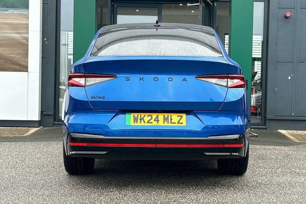 Skoda ENYAQ 82Kwh Vrs Coupe 4Wd Blue #4