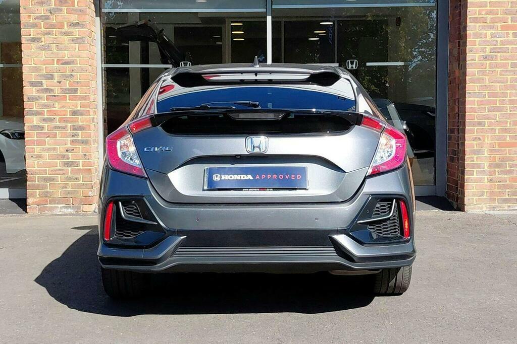 Honda Civic 1.0 Vtec Turbo Ex Hatchback Cvt Grey #4
