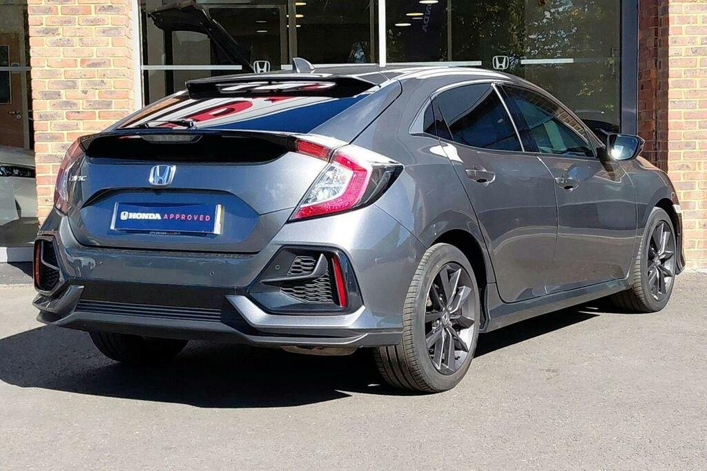 Honda Civic 1.0 Vtec Turbo Ex Hatchback Cvt Grey #3