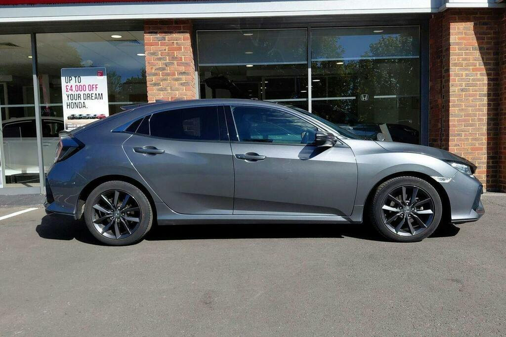 Honda Civic 1.0 Vtec Turbo Ex Hatchback Cvt Grey #2