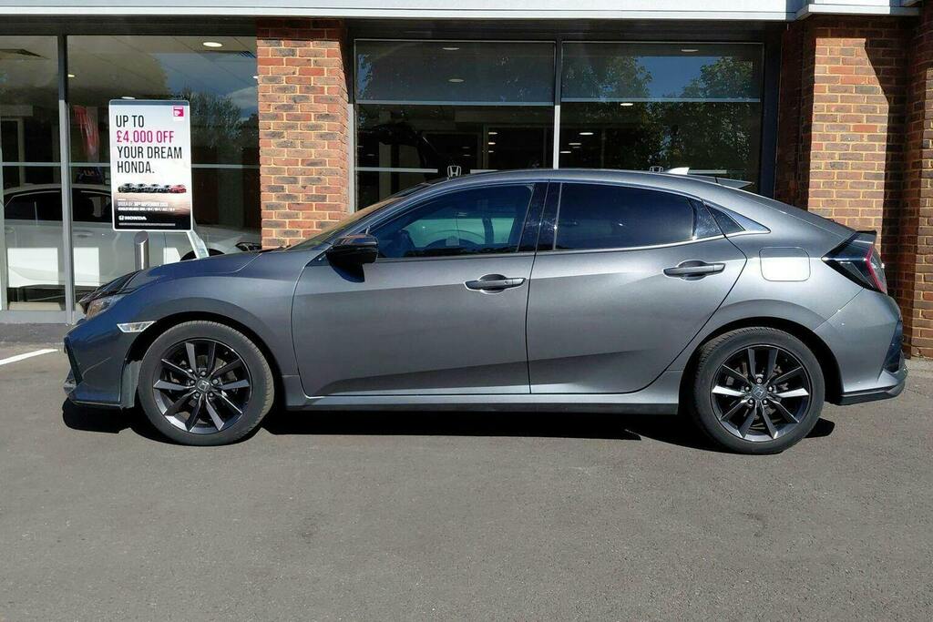 Honda Civic 1.0 Vtec Turbo Ex Hatchback Cvt Grey #6