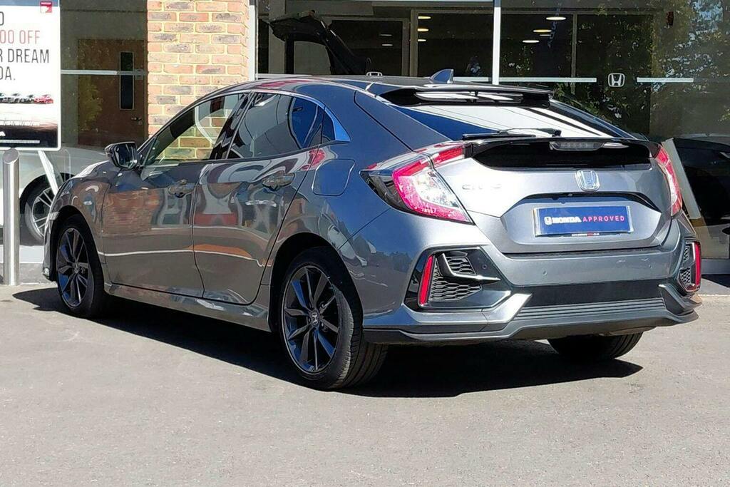 Honda Civic 1.0 Vtec Turbo Ex Hatchback Cvt Grey #5